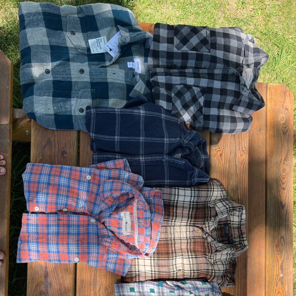 6 flannels